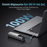 CUKTECH 10 Powerbank 10000 mAh | 150 W PD3.1 Hızlı Şarj | 2 Port (1C1A) | Kompakt Taşınabilir Şarj Cihazı – Laptop, MacBook, iPhone, Samsung, Xiaomi ile Uyumlu
