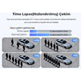 Lingdu V630 4K 3 Kameralı (Ön, Arka, Kabin) Akıllı Araç Kamerası