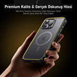 Aohi The Future Iphone 16 Pro Kılıfı, Magsafe Uyumlu Telefon Kılıfı, Natural Titanium