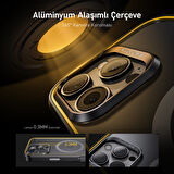 Aohi The Future Iphone 16 Pro Kılıfı, Magsafe Uyumlu Telefon Kılıfı, Natural Titanium