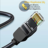 Earldom NW1 3M Cat 6 Ethernet Network Kablosu - Siyah