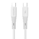 Earldom EC-185CC Type-C to Type-C 60W Hızlı Şarj Kablosu 1M - Beyaz