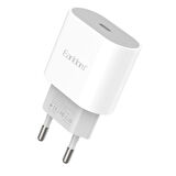 Earldom ES-EU42L Type-C to Lightning Kablolu 20W PD Hızlı Şarj Cihazı - Beyaz