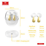 Earldom TWS33 BT 5.3 Kablosuz Airpods Kulaklık - Beyaz