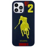 Santa Barbara Polo Racquet Club iPhone 13 Pro Kılıf PU Deri Üzeri Dikişli Garner Desenli Kapak