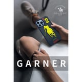 Santa Barbara Polo Racquet Club iPhone 13 Pro Kılıf PU Deri Üzeri Dikişli Garner Desenli Kapak