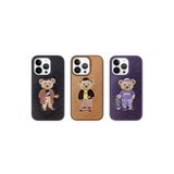 Santa Barbara Polo Racquet Club iPhone 13 Pro Kılıf Crete 3Boyutlu PU Deri İçi Süet Kapak