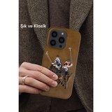 Santa Barbara Polo Racquet Club iPhone 14 Pro Kılıf Jockey 3Boyutlu PU Deri İçi Süet Kapak
