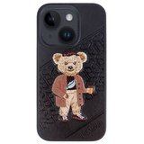 Santa Barbara Polo Racquet Club iPhone 14 Plus Kılıf Crete 3Boyutlu PU Deri İçi Süet Kapak