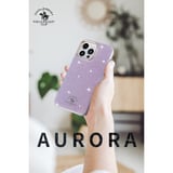 Santa Barbara Polo Racquet Club iPhone 14 Kılıf Mekanik Tuşlu Simli Işıltılı Diaomand Seri Aurora Kapak