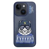 Santa Barbara Polo Racquet Club  iPhone 14 Kılıf 3Boyutlu PU Deri Fergus İçi Süet Kapak
