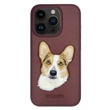 Santa Barbara Polo Racquet Club iPhone 15 Pro Kılıf 3Boyutlu PU Deri Curtis İçi Süet Kapak