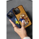 Santa Barbara Polo Racquet Club iPhone 15 Pro Max Kılıf 3Boyutlu PU Deri Marcus İçi Süet Kapak