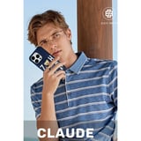 ZuckBear iPhone 15 Pro Max Kılıf PU Deri Nakışlı Standlı Claude Kapak