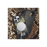 Santa Barbara Polo Racquet Club iPhone 16 Pro Max Kılıf Snake PU Deri Dizaynlı Mekanik Tuşlu M-Safe Şarja Uygun Sagar Kapak