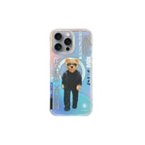 ZuckBear iPhone 16 Pro Max Kılıf Berlin Boss Hologramlı Mekanik Tuşlu M-Safe Şarja Uygun Kapak