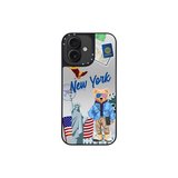 ZuckBear iPhone 16 için Manyetik Şarj Uyumlu Şehir Temalı Benard Mirror Kapak