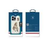 Santa Barbara Polo Racquet Club iPhone 16 Pro Max Kılıf 3Boyutlu PU Deri Boris İçi Süet Kapak