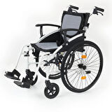 Comfort Plus Alüminyum Tekerlekli Sandalye | Katlanabilir Şase ve Hafif Ergonomik Tasarım GPro