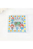 Happy Planet Temalı 100 Yaprak Sticker Seti • Bullet Journal (GGK-DA006)