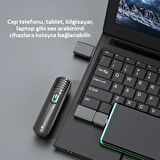VUXBEEG UP30 2.4GHz Mini Kablosuz Yaka Mikrofonu Youtuber iOS Android SİYAH