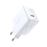 Acefast A1 Type-C 20 Watt Hızlı Şarj Aleti Beyaz