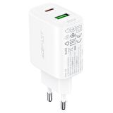 Acefast A25 20W PD USB Çift Çıkışlı QC 3.0 Hızlı Şarj Cihazı