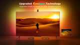 Govee Envisual Led 3 Lite TV Arkası Led Şerit Ambiyans Aydınlatma Tv Renk Senkronizasyonu 75-85 inc TV'ler ile Uyumludur
