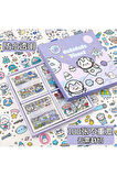 CuteCute Planet Temalı 100 Yaprak 4 Bölmeli Sticker Seti • Bullet Journal (GGK-DZ080)