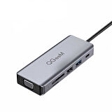 Qgeem QG-UH09 9 in 1 Usb Hub
