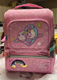 Hello Dragon Okul Çantası Model 18 Pembe CN0045