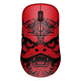 WAIZOWL OGM Cloud Crimson Lion 8K Hz PixArt 3950 Sensör Kablosuz Simetrik Gaming Mouse