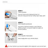 Enchen Boost Beyaz Taşınabilir Şarjlı Saç Kesim Makinesi