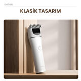 Enchen Boost 2 Beyaz Taşınabilir Şarjlı Saç Kesim Makinesi