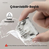 Enchen Boost 2 Beyaz Taşınabilir Şarjlı Saç Kesim Makinesi