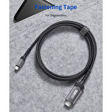 Jsaux USB C Type-C To HDMI Görüntü Aktarım Kablosu 4K@60Hz USB 3.1 Type-C HDMI 2.0 Kablosu