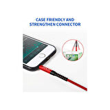 Profesyonel Hifi Stereo Ses Kablo 3,5 mm To 3.5mm Trs Uzatma Aux Kablosu 1 ADET CM0004 Uzun 3 Metre Kırmızı