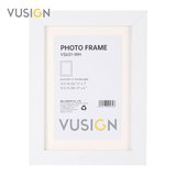 VUSIGN VS651-WH MDF Fotoğraf Çerçevesi 13x18 cm Beyaz Rengi Masaüstü ve Duvar Askılı Çerçeve