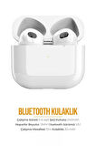 PDAteknoloji PD-BT111 4.Nesil Bluetooth Kulaklık V5.4 - Beyaz