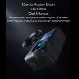 Telesin Osmo Action 6 Için Uv Filtre | Vidalı Filtre Modelidir