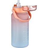 Vagonlife Su Matarası 1500Ml VGN2213 Turuncu Mavi