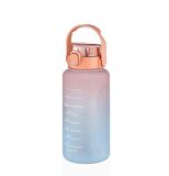 Vagonlife Su Matarası 2000Ml VGN2214 Turuncu Mavi