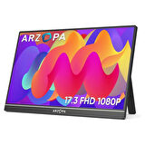 ARZOPA A1M 17.3 inç 60Hz Full HD IPS Type-C Taşınabilir Monitör