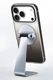Fuchsia iPhone 17 Pro Max ile Uyumlu HBC-395 Altai Kablosuz Şarj Özellikli Kapak - Titan Gri