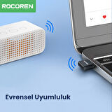 Rocoren Bluetooth 5.3 Mini Dongle Nano USB Adaptör