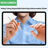 Rocoren Stylus iPad ve Android Tablet Uyumlu Avuç İçi Red Manyetik Eğime Duyarlı Yazı ve Çizim Kalemi