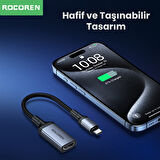 Rocoren 4K 30Hz Type-C to HDMI Çevirici Dönüştürücü Adaptör 15 CM