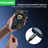 Rocoren 3.5mm Jack Girişli Mikrofonlu Kablolu Kulak İçi Kulaklık