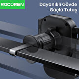 Rocoren Metal Kancalı Havalandırma Destekli Araç içi Telefon Tutucu