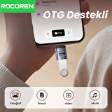 Rocoren Type-C to USB 3.2 5Gbps OTG Çevirici Dönüştürücü Adaptör